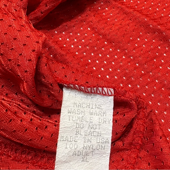 Vintage Cleveland Indians Red Jersey Men’s XL - Picture 5 of 7